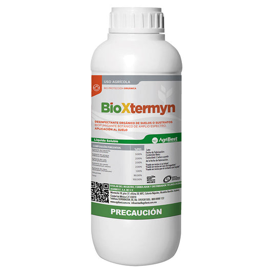 Desinfectante orgánico de suelos o sustratos, BioXtermyn