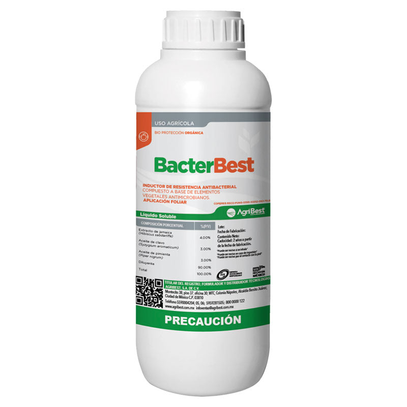 Inductor de resistencia antibacterial de aplicación foliar, BacterBest